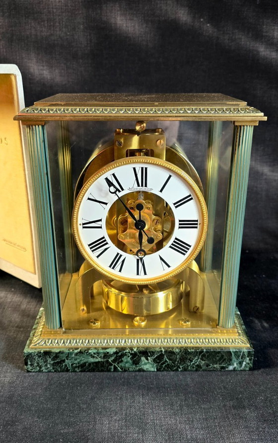 Image 1 of Jaeger-LeCoultre Atmos Vendôme klok – ref. 50001 – met doos en papieren