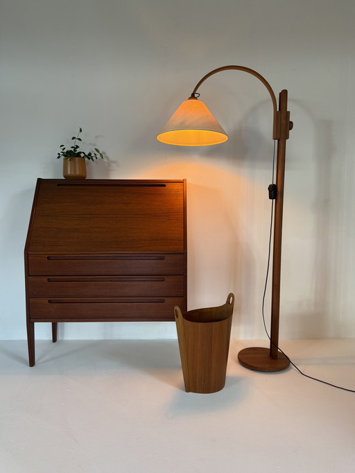 Lampada da terra vintage regolabile 'Archea', Domus '80