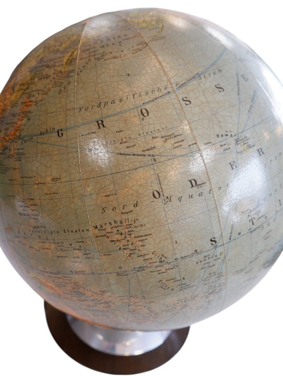 Image 1 of Glazen wereldbol Columbus, jaren 50