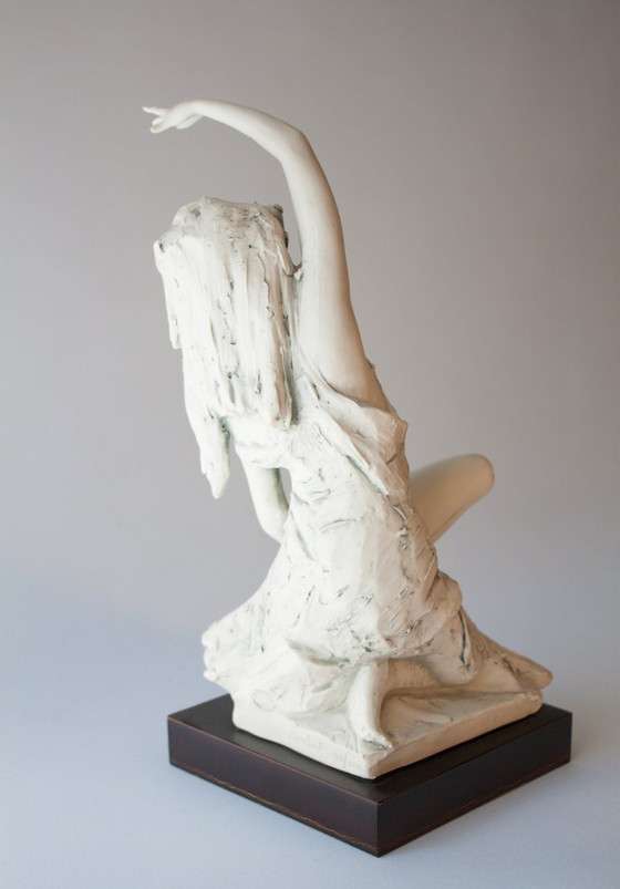Image 1 of Original sculpture by Giovanni Barbetta. Sculpture of a woman. Porcelain female figure. Contemporary sculpture by the artist.