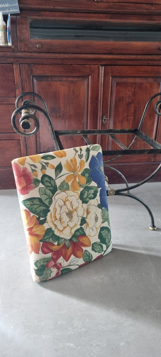 Image 1 of sgabello in ferro curule francese