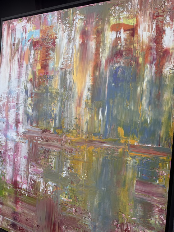 Image 1 of Peinture/Œuvre d'art 90x70 cm avec cadre flottant