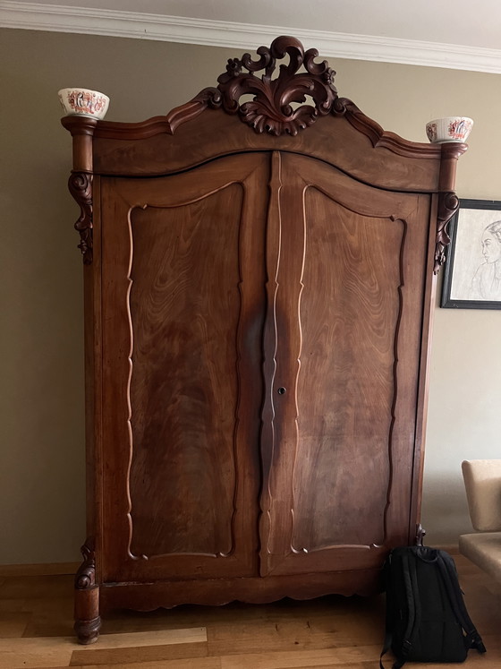 Image 1 of meuble ancien en acajou