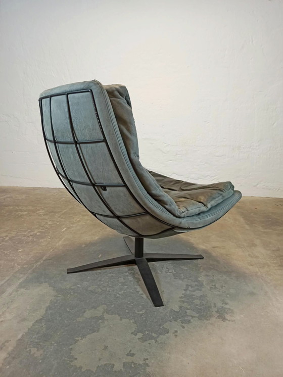 DYYK Kameraad leather swivel armchair – Swivel chairs, Metal (photo 6 of 15)