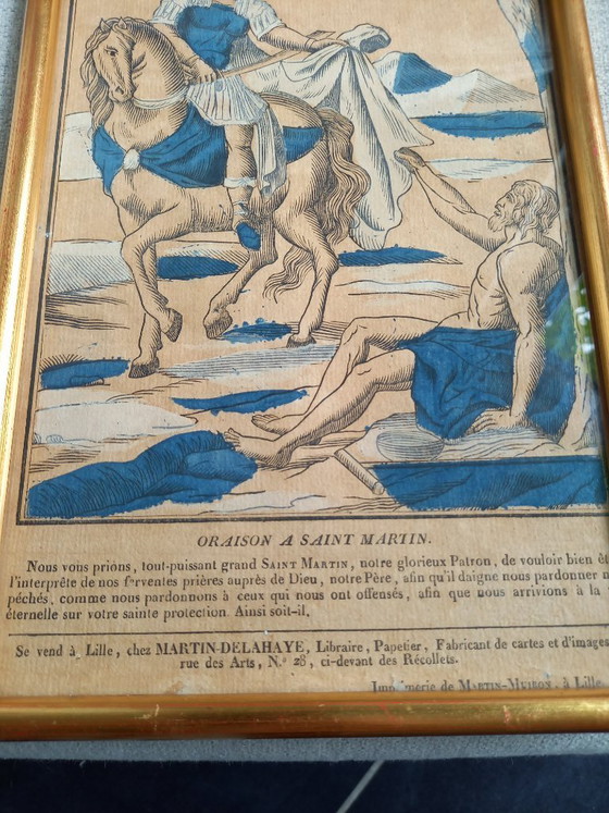 Image 1 of Vintage prent in kader