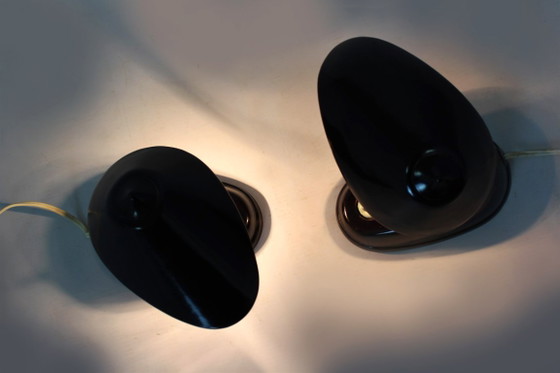 Image 1 of Bauhaus Bakelite Table Lamps from Esc, 1940s, Set of 2