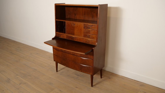 Image 1 of Vintage secretaire | Deens | Walnoot