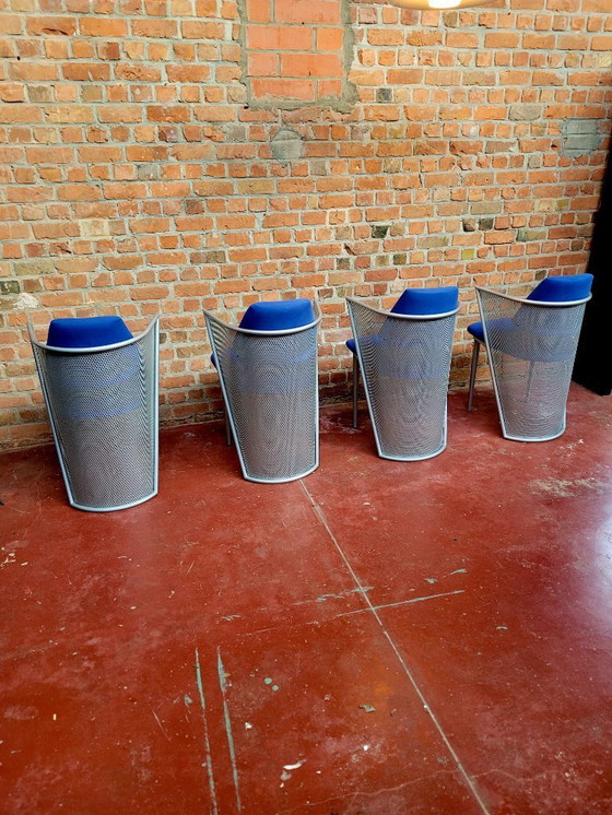 Image 1 of Postmoderne Stühle im Memphis-Stil