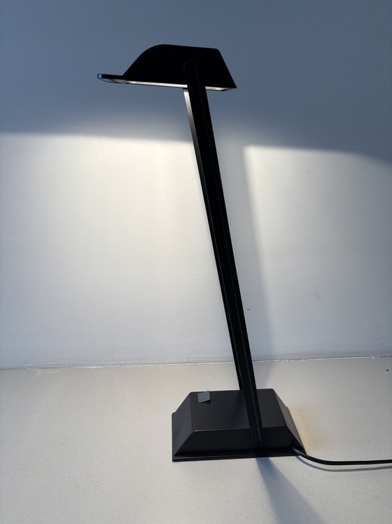 Vintage Postmodern Table Lamp 'Halostar' By Osram, Germany 1980s – Metal, Plastic (photo 3 of 12)