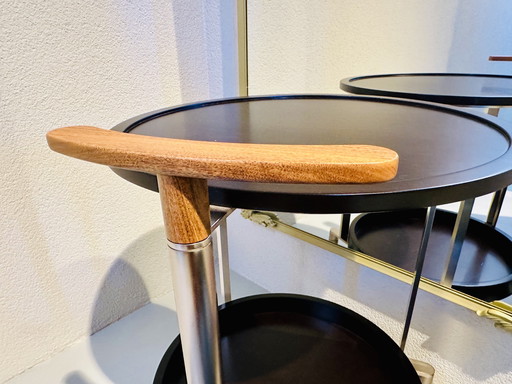 Giorgetti Chi Wing Lo 60960 EOS side table with wheels