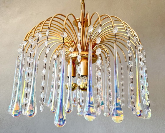 Image 1 of Vintage teardrop chandelier