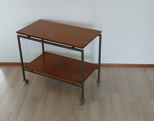 Trolley - Side table - Stiemsma - Vintage - Teak