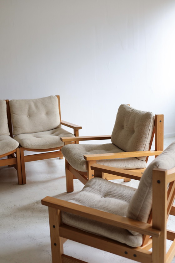 Image 1 of Thuka 3-Sitzer-Sofa, Dänemark, 1970er Jahre