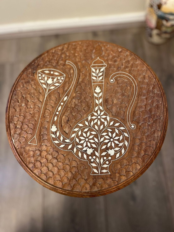 Image 1 of Tavolo da giardino indonesiano d'epoca