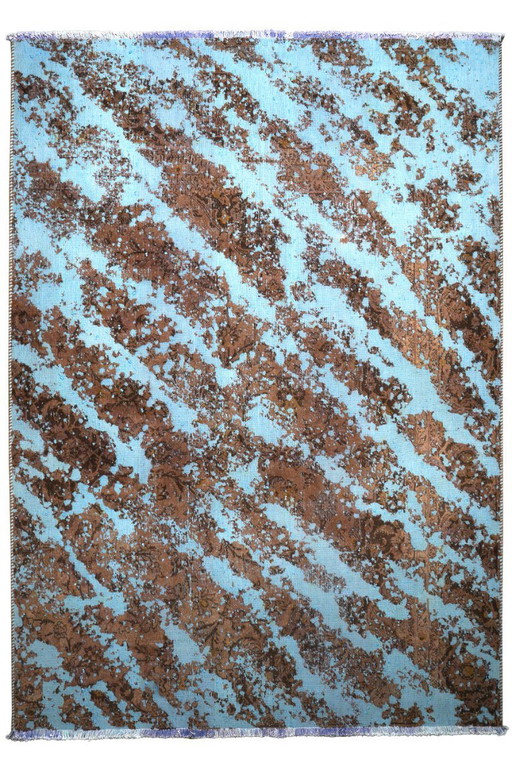 Tappeto vintage fatto a mano 243 x 171 cm