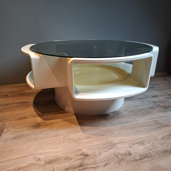 Image 1 of Tavolino da caffè in stile Space Age. Designer: Jean Maneval. Curver