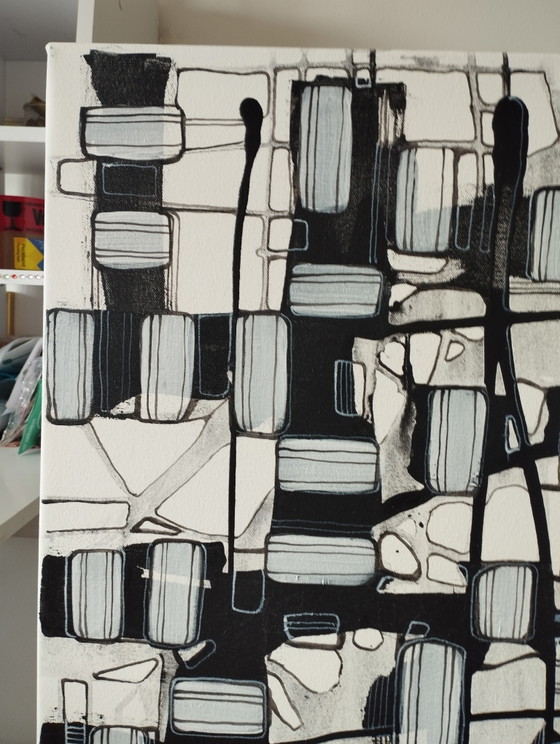 Natia Antadze Abstract Composition XXL – Paintings & Drawings, Canvas (photo 15 of 15)