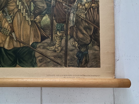 Image 1 of Schulkarte 1930er Frederik Hendrik vor ’S-Hertogenbosch 1629