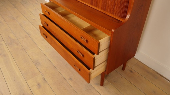 Vintage Boekenkast | Secretaire | Teak | Johannes Sorth – Boekenkasten, Wood (photo 9 of 12)