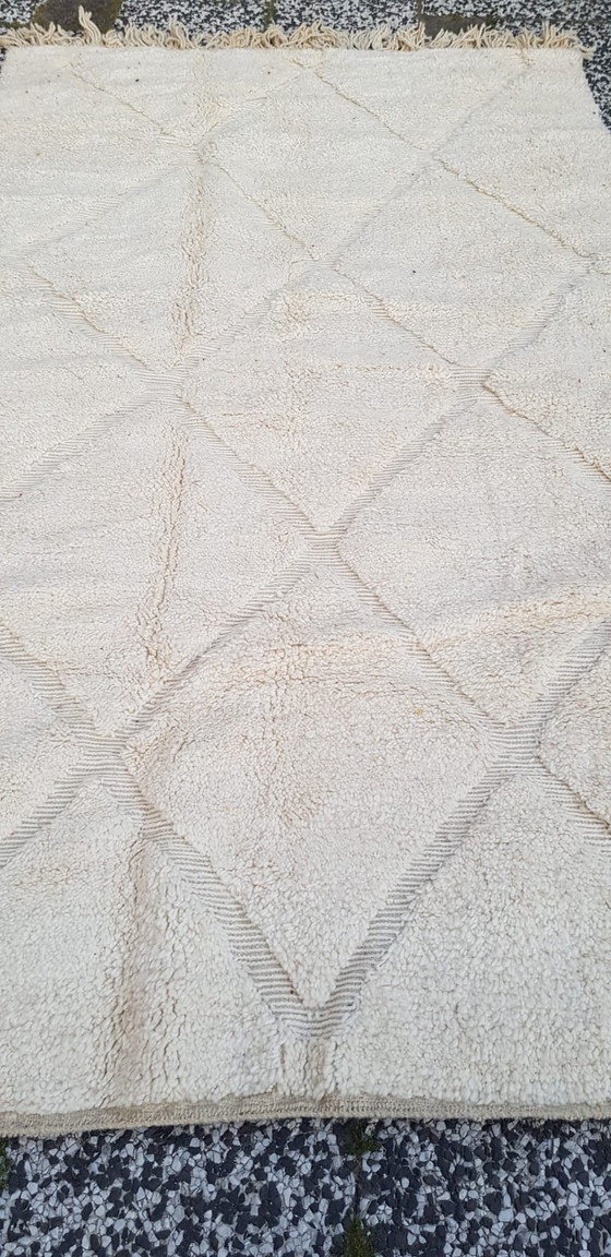 Image 1 of Handgeknoopt Berber tapijt wol 243x147cm