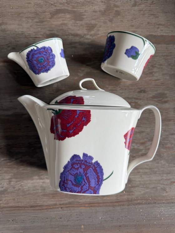 Teiera Arabia Illusia e lattiera e zuccheriera – Accessori da tavola, Ceramica, Pietra (photo 4 of 5)