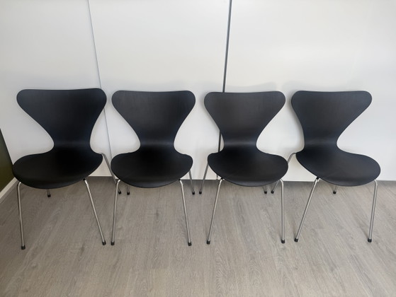 Image 1 of 4 sillas Fritz Hansen