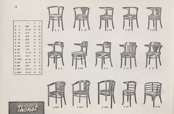 Image 1 of Set van 2 Thonet fauteuils, model B246, jaren 30, gerestaureerd en opnieuw gestoffeerd