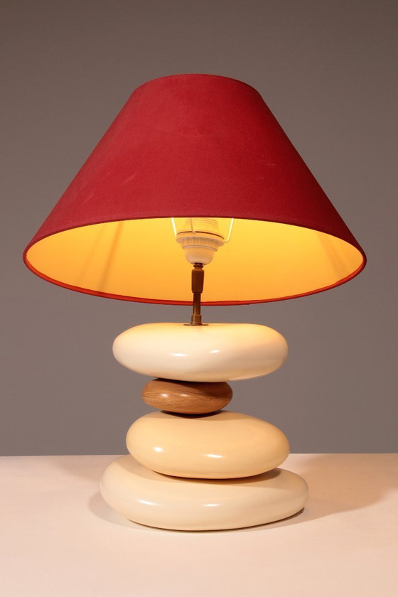Image 1 of Lampada da tavolo Pebble di François Chatain, anni '80