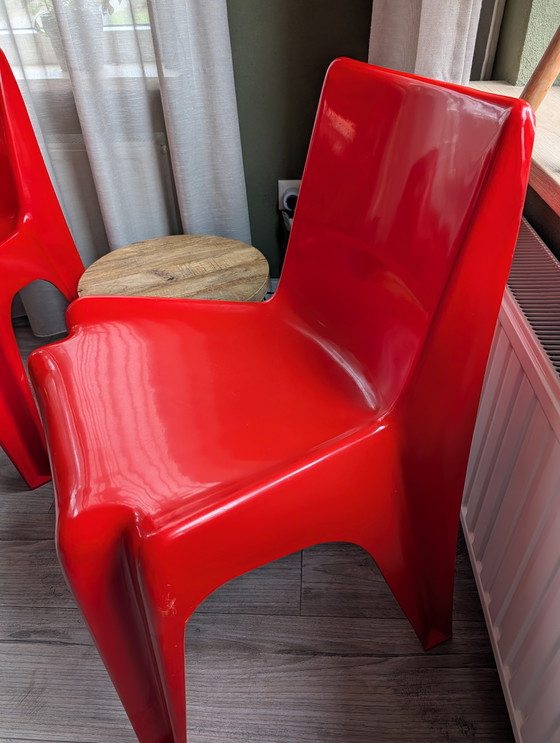 Image 1 of 2 vintage Böfinger stoelen