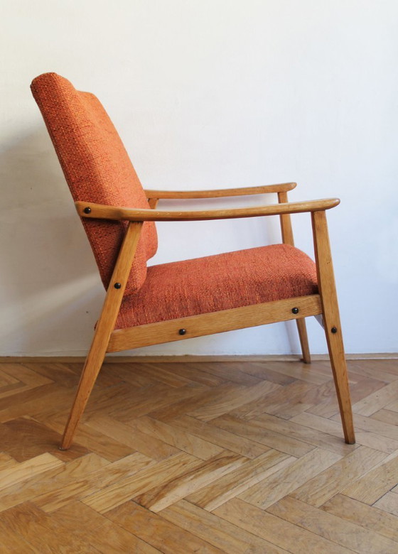 Image 1 of 1960s Pair of Mid-Century Armchairs