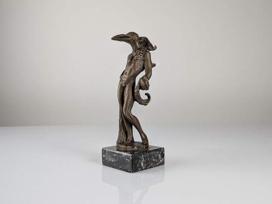 Image 1 of Scultura in bronzo "Birdman" di Salvador Dalí