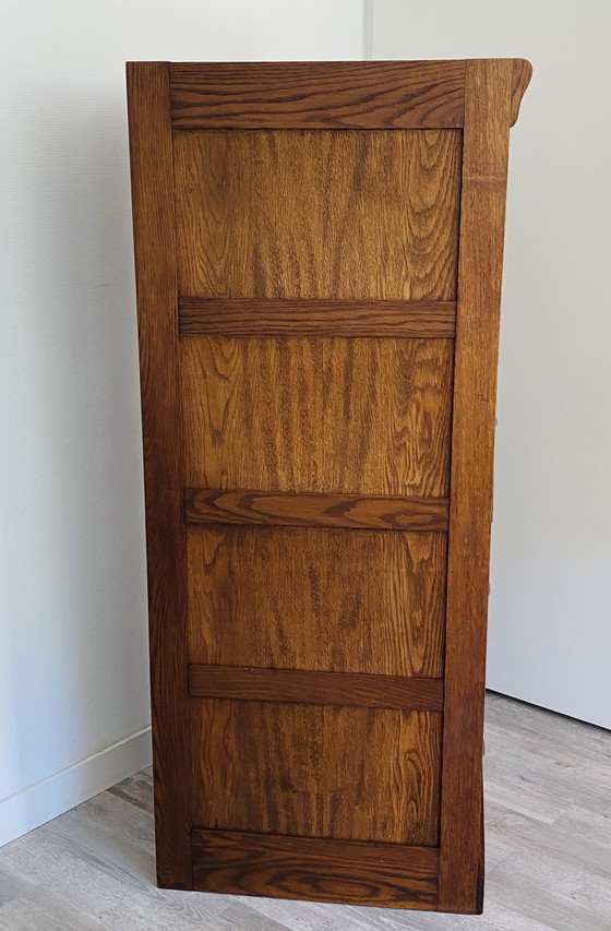 Image 1 of Classeur en chêne vintage | commode | cabinet de notaire