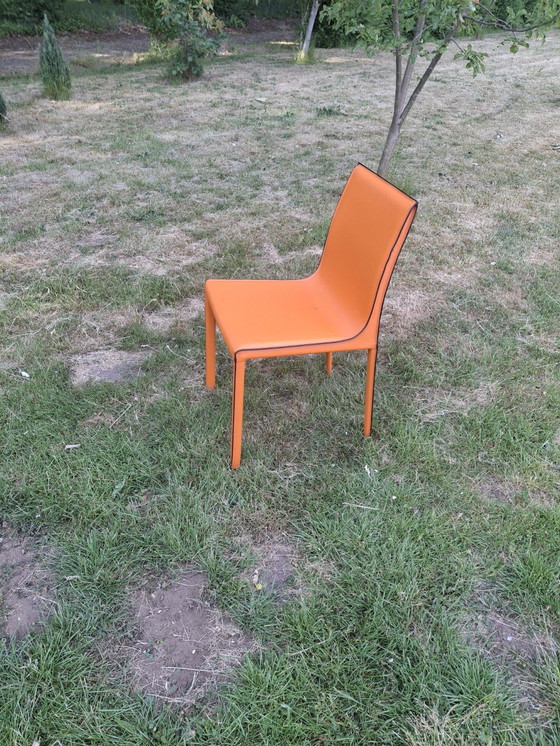 Image 1 of Sedia in pelle italiana