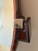 Mid Century Ovaler Spiegel