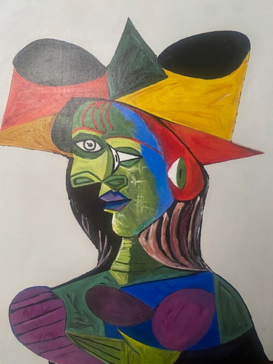 Picasso: Buste de Femme in large format – Paintings & Drawings, Canvas (photo 2 of 5)