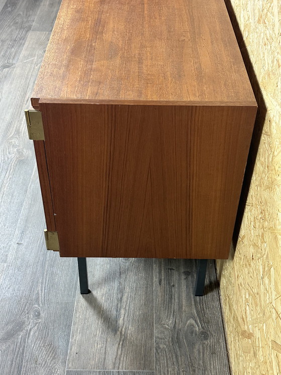 Image 1 of 60er 70er Jahre Teak Sideboard Kommode Schrank Rego Mobile Danish Modern Design