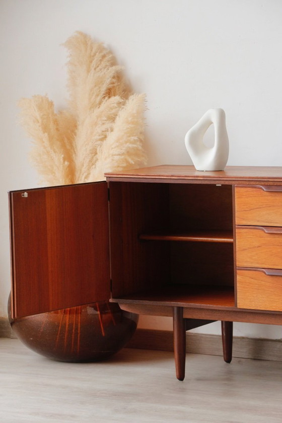 Image 1 of Vintage Austinsuite Teak Sideboard – Scandinavian Design from the 1960s