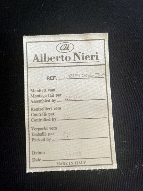 Image 1 of Alberto Nieri Italian leather seating set, 1995 – 4 pieces