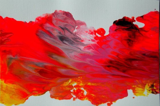 Image 1 of CB. Collage of paintings 12