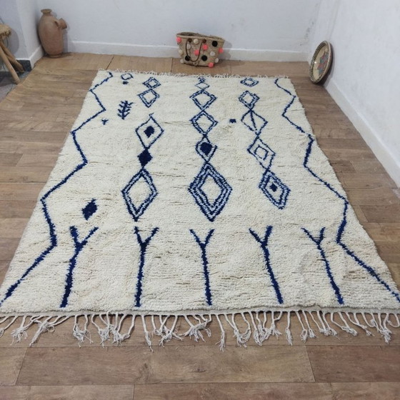 Image 1 of Authentiek Marokkaans Azilal-tapijt 293 x 197 cm – Handgemaakt Berber wollen tapijt