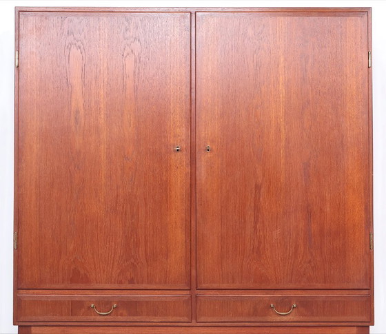 Image 1 of Vintage teak wooden cabinet by Niels O. Møller, 1960s