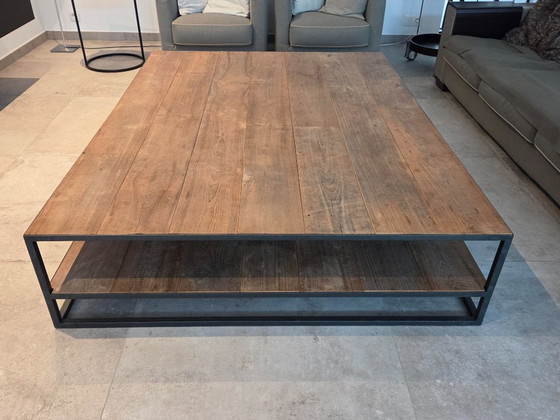 Image 1 of Table basse Mesa en teck recyclé