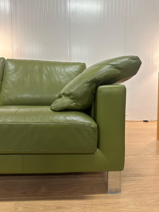 Image 1 of Complete Leolux Set Green | Sofa, Table, Chairs & Armchairs