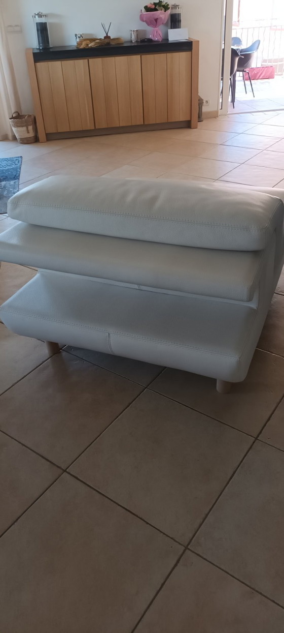 Divano in pelle Interface Roche Bobois – Divani modulari, Legno (photo 7 of 11)