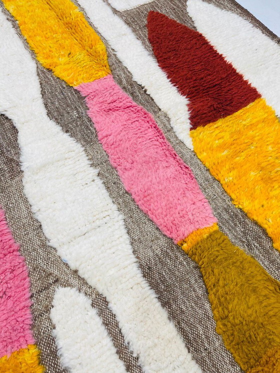 Traditioneel Marokkaans Wollen Vloerkleed 140/260cm – Vloerkleden en tapijten, Wool (photo 8 of 9)