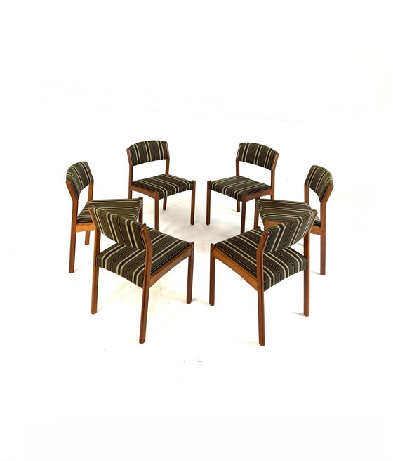 Image 1 of 6x vintage Danish dining chair '70