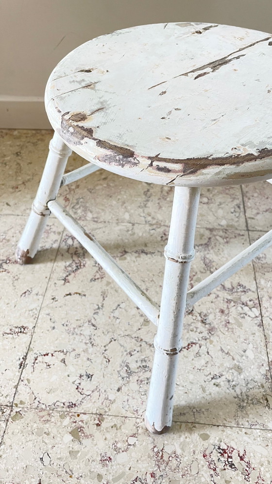 Image 1 of Antiek Bamboe Krukje