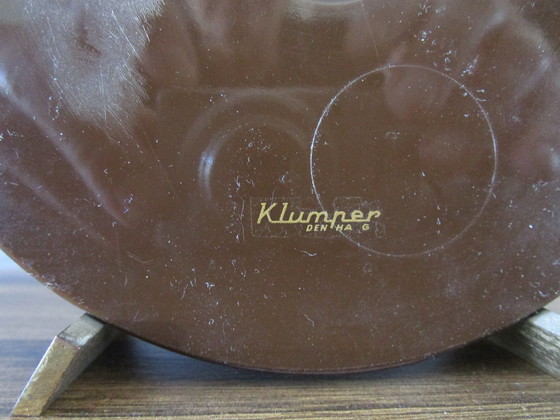 Image 1 of Sixties Junghans ATO-MAT Teak Desk Clock