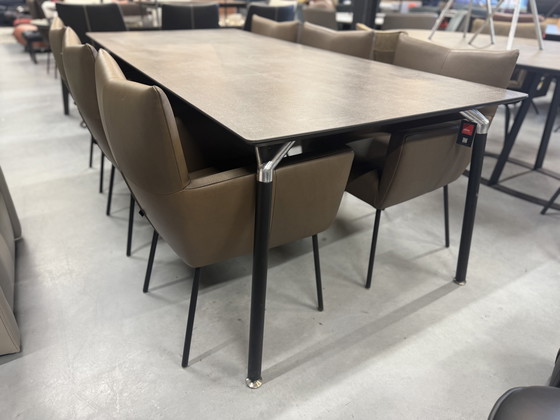 Image 1 of Tavolo da pranzo in ceramica Bree's New World Shape 220x100