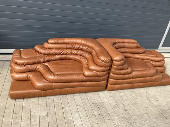 Image 1 of 2x De Sede Terrazza DS-1025 (elemento derecho e izquierdo) Coñac